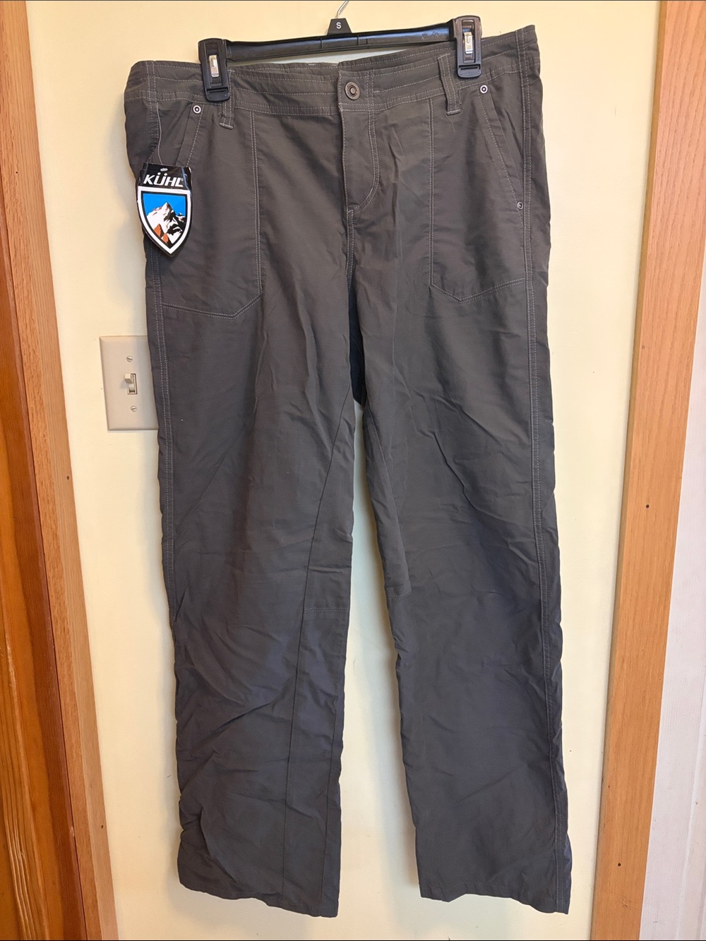 Women's Straight Leg Pants in Slate Gray